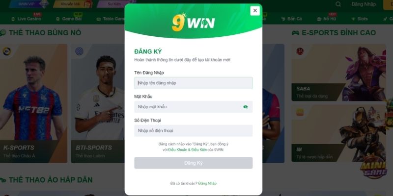 Hướng dẫn đăng ký hội viên cá cược tại nhà cái từ A - Z
