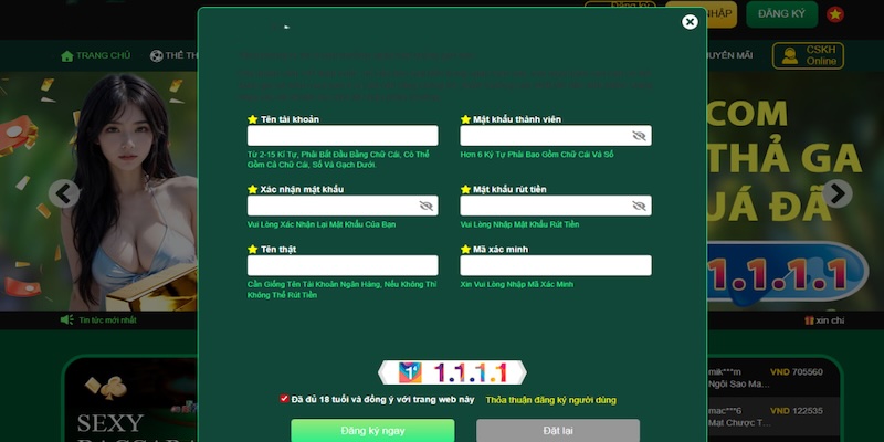 Hướng dẫn đăng ký tài khoản game TOPBET