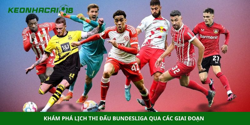 Khám phá lịch thi đấu Bundesliga qua các giai đoạn